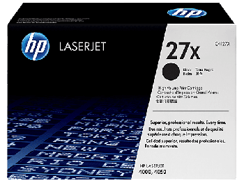 HP C4127X High Yield Black Toner Cartridge (10,000 pages*)