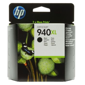 HP C4906AE No.940XL Black Ink Cartridge (2,200 pages*)