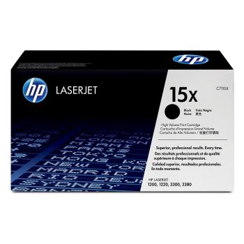 HP C7115X High Yield Black Toner Cartridge (3,500 pages*)