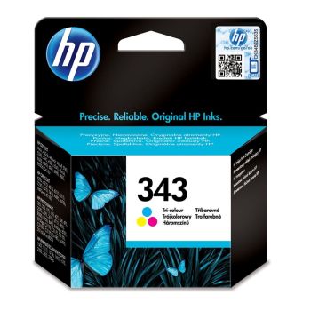 HP C8766EE No.343 Tri-Colour Ink Cartridge (7ml)