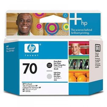 HP C9407A No.70 Black and Light Grey Printhead