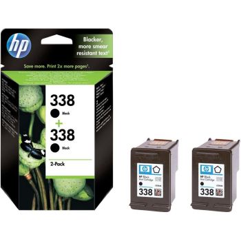 HP CB331EE No.338 Black Ink Cartridges (Multipack)