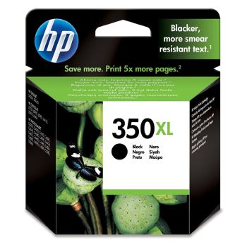HP CB336EE#ABB No.350XL Black Ink Cartridge (1,000 pages*) CB336EE