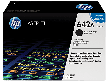HP CB400A Black Print Cartridge with ColorSphere Toner (7,500 pages*)