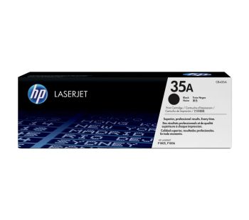 HP CB435A Black Toner Cartridge (1,500 pages*)