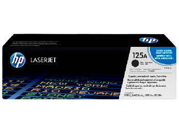 HP CB540A 125A Black Toner Cartridge (2,200 pages*)