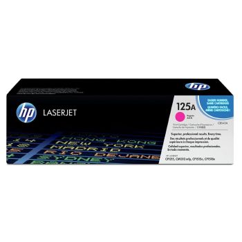 HP CB543A 125A Magenta Toner Cartridge (1,400 pages*)