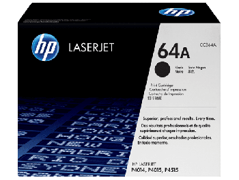 HP 64A Black Toner Cartridge (10,000 pages) CC364A