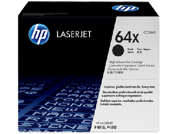 HP CC364X Black Toner Cartridge (24,000 pages*)
