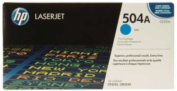 HP CE251A Cyan Toner Cartridge (7,000 pages*)