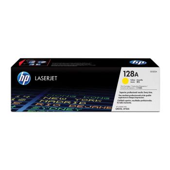HP CE322A No.128A Yellow Toner (1,300 pages*)