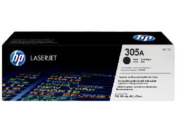HP CE410A 305A Black Toner Cartridge (2,200 pages*)