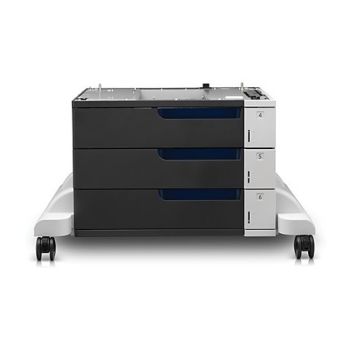HP CE725A 3x 500 Sheet Paper Feeder and Stand