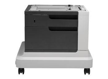 HP CE734A 500 Sheet Paper Feeder with Cabinet