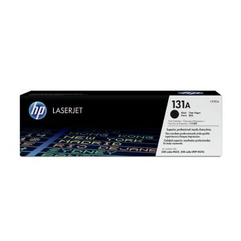 HP CF210A 131A Black Toner Cartridge (1,600 pages*)