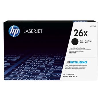 HP CF226X 26X High Yield Black Toner Cartridge (9,000 pages*)