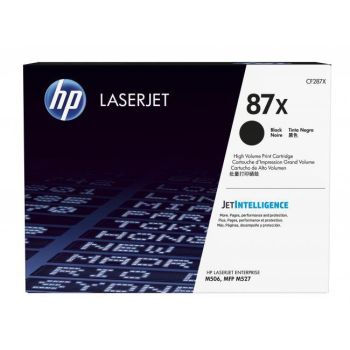 HP CF287X 87X High Yield Black Toner Cartridge (18,000 Pages*)