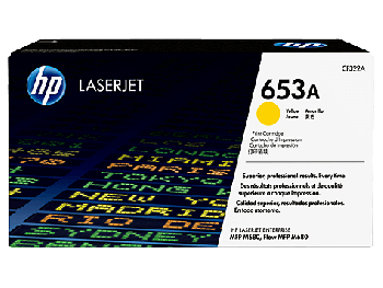 HP CF322A 653A Yellow Toner Cartridge (16,500 pages*)