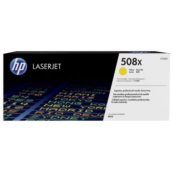 HP CF362X 508X High Yield Yellow Toner Cartridge (9,500 Pages*)