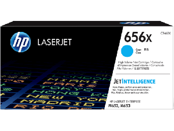 HP 656X Cyan High Yield Toner Cartridge (22,000 Pages) CF461X