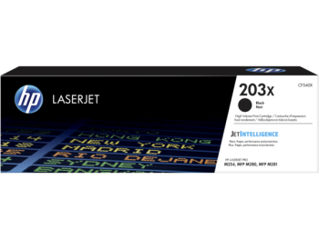 HP 203X Black Toner Cartridge (3,200 Pages*) CF540X