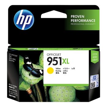 HP CN048AE 951XL Yellow Ink Cartridge (1,500 pages*)