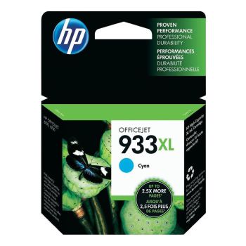 HP CN054AE#BGX 933XL Cyan Ink Cartridge (825 pages*) CN054AE