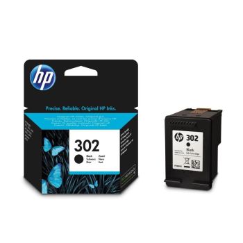 HP F6U66AE 302 Black Orginal Ink Cartridge (170 pages*)