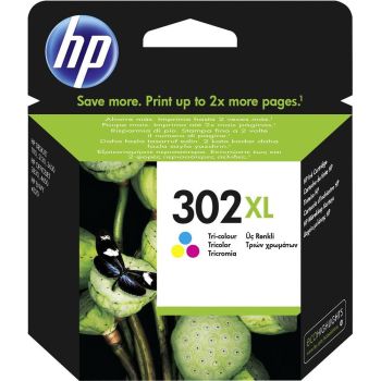 HP F6U67AE 302XL High Yield Tri-Colour Ink Cartridge (300 pages*)