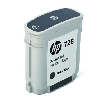 HP F9J64A 728 Matte Black Ink Cartridge 69ml
