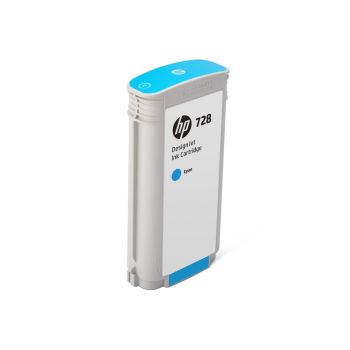 HP F9J67A 728 Cyan Ink Cartridge 130ml