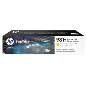 HP L0R15A 981Y Yellow Extra High Yield Ink Cartridge (16,000 Pages*)