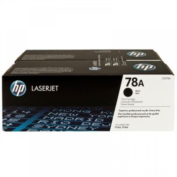 HP CE278AD No.78A Black Toner Cartridge Twin Pack