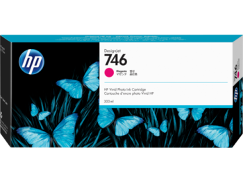 HP 746 Magenta DesignJet Ink Cartridge (300ml) P2V78A