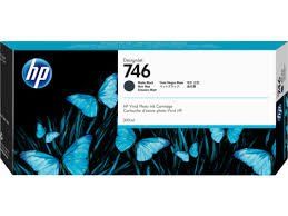 HP 746 Matte Black DesignJet Ink Cartridge (300ml) P2V83A