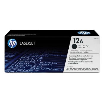 HP Q2612A Black Print Cartridge (2,000 pages*)