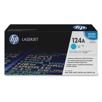 HP Q6001A Cyan Toner Cartridge (2,000 pages*)