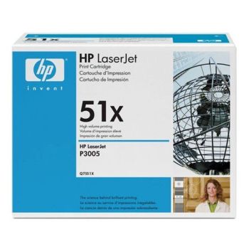 HP Q7551X Black Toner Cartridge (13,000 pages)