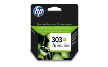 HP 303XL High Yield Tri-Colour Ink Cartridge (415 Pages*)