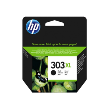 HP 303XL High Yield Black Ink Cartridge (600 Pages*)