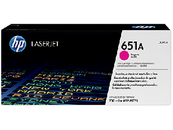 HP CE343A No.651A Magenta Toner Cartridge (13,500 pages*)