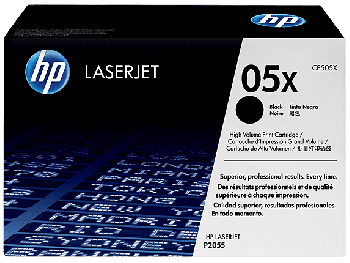 HP 05X Black Toner Cartridge (6,500 Pages*) CE505X