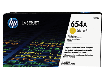 HP CF332A 654A Yellow Toner Cartridge (15,000 pages*)