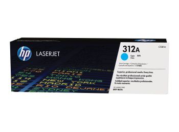 HP CF381A No.312A Cyan Toner Cartridge (2,700 pages*)