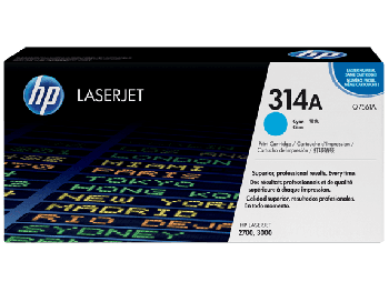 HP Q7561A Cyan Print Cartridge with ColorSphere Toner (3,500 pages*)