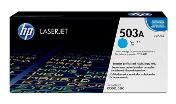 HP Q7581A Cyan Print Cartridge with ColorSphere Toner (6,000 pages*)