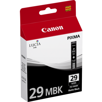 Canon 4868B001AA PGI-29MBK Matte Black Ink Cartridge 4868B001