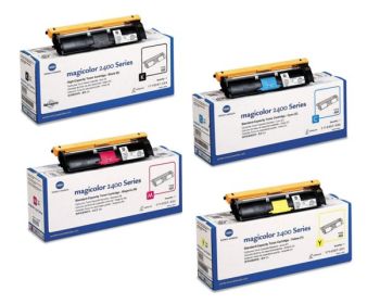 Konica Minolta PB-KMMC25X0VAL High Yield CMYK Toner Cartridge Pack (Save 