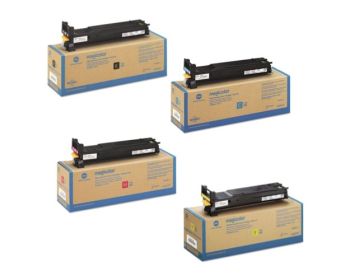 Konica Minolta PB-KMMC56X0VAL High Yield CMYK Toner Cartridge Pack (Save 