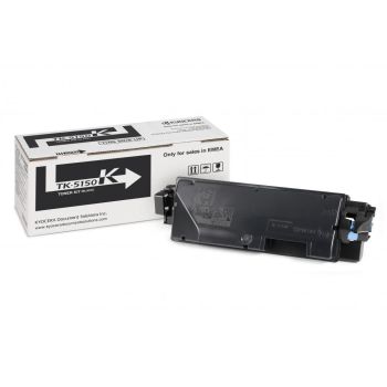 Kyocera 1T02NS0NL0 TK-5150BK Black Toner Cartridge (12,000 pages*)